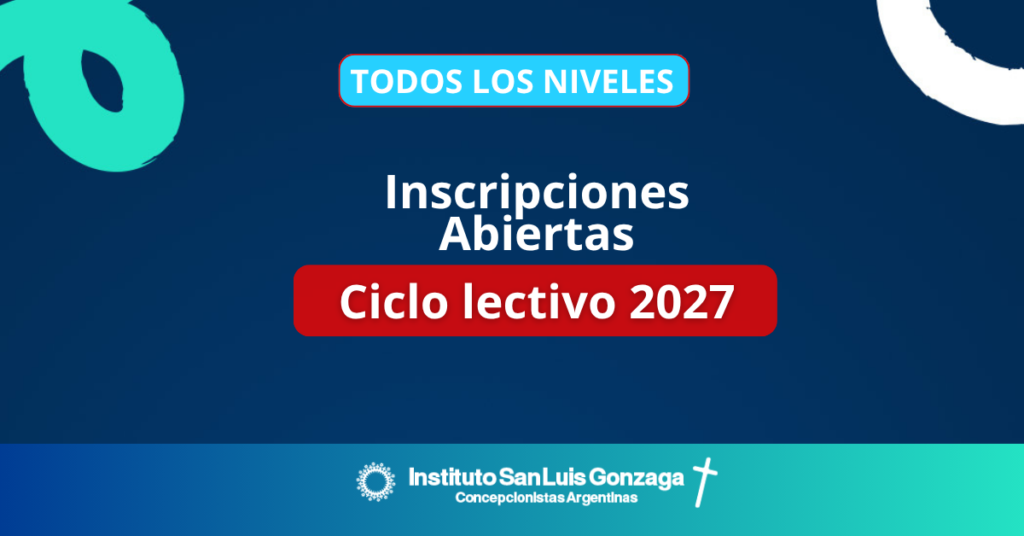 Inscripciones abiertas 2027